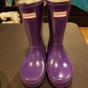 Hunter rain boots